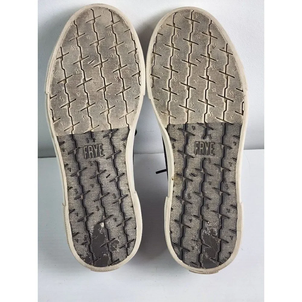 Frye Ludlow Low Mens Size 8 Medium Sneakers in Grey